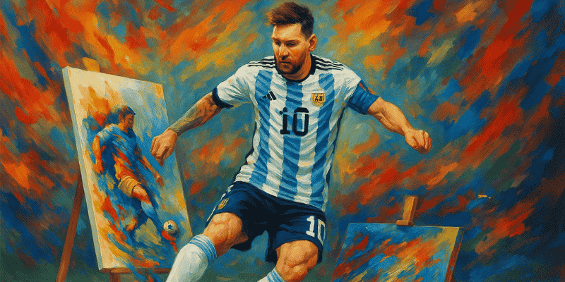 Messi – vẽ nên bóng đá bằng đôi chân thiên tài